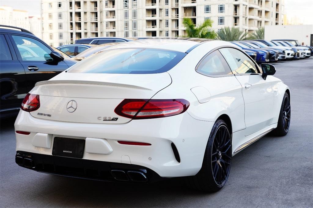 used 2021 Mercedes-Benz AMG C 63 car, priced at $65,900