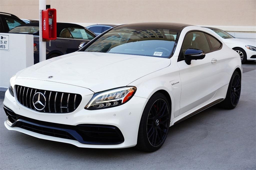 used 2021 Mercedes-Benz AMG C 63 car, priced at $65,900