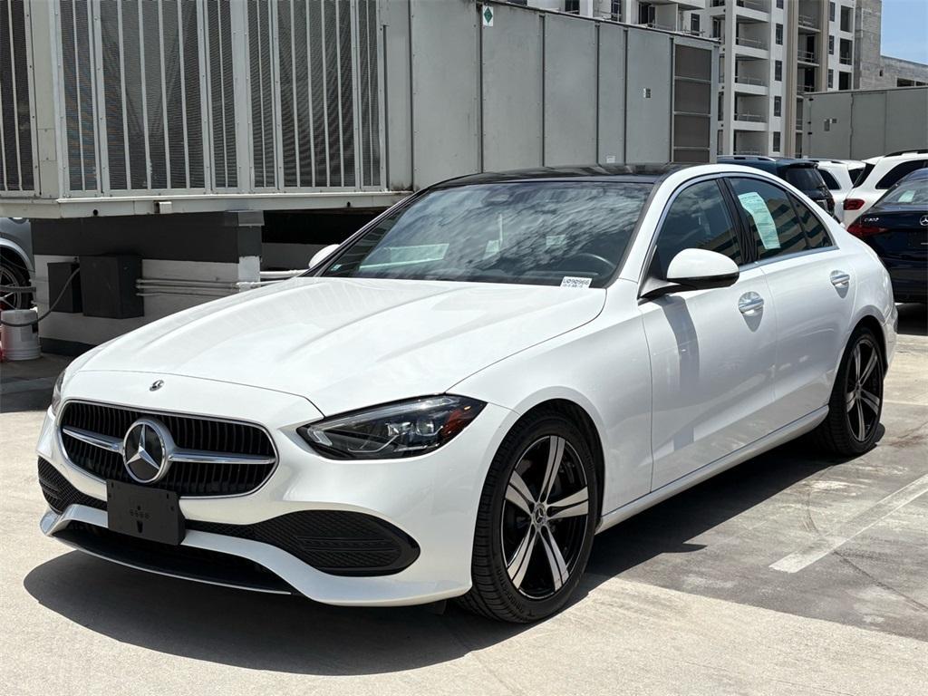 used 2023 Mercedes-Benz C-Class car, priced at $37,995