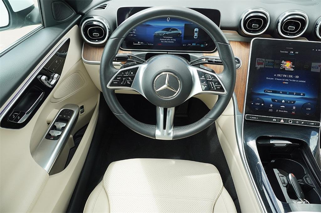 used 2022 Mercedes-Benz C-Class car, priced at $33,999