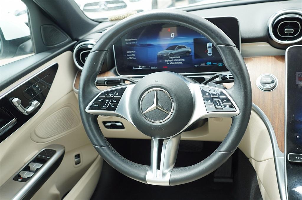 used 2022 Mercedes-Benz C-Class car, priced at $33,999