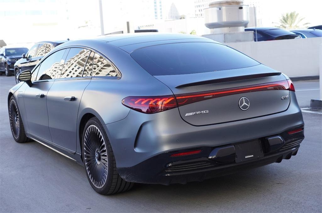 used 2022 Mercedes-Benz AMG EQS car, priced at $66,999