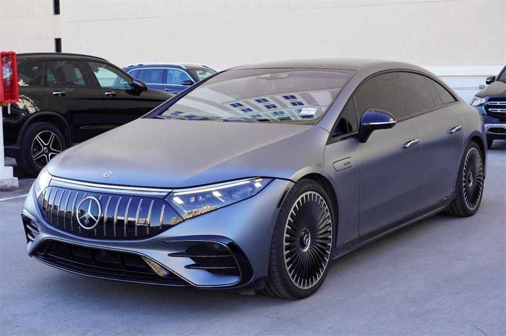 used 2022 Mercedes-Benz AMG EQS car, priced at $66,999