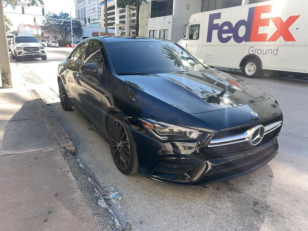 used 2023 Mercedes-Benz AMG CLA 35 car, priced at $42,494