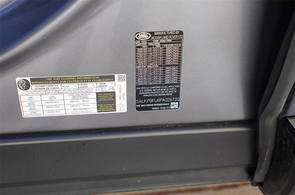 used 2023 Land Rover Range Rover car, priced at $86,900