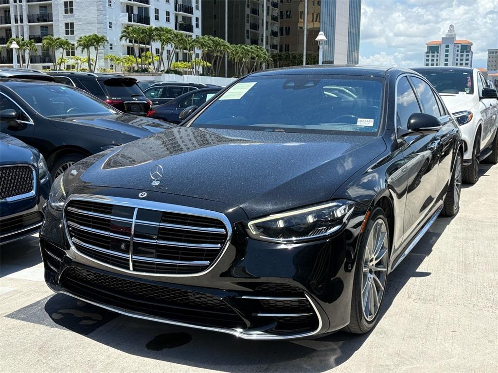 used 2021 Mercedes-Benz S-Class car, priced at $73,441