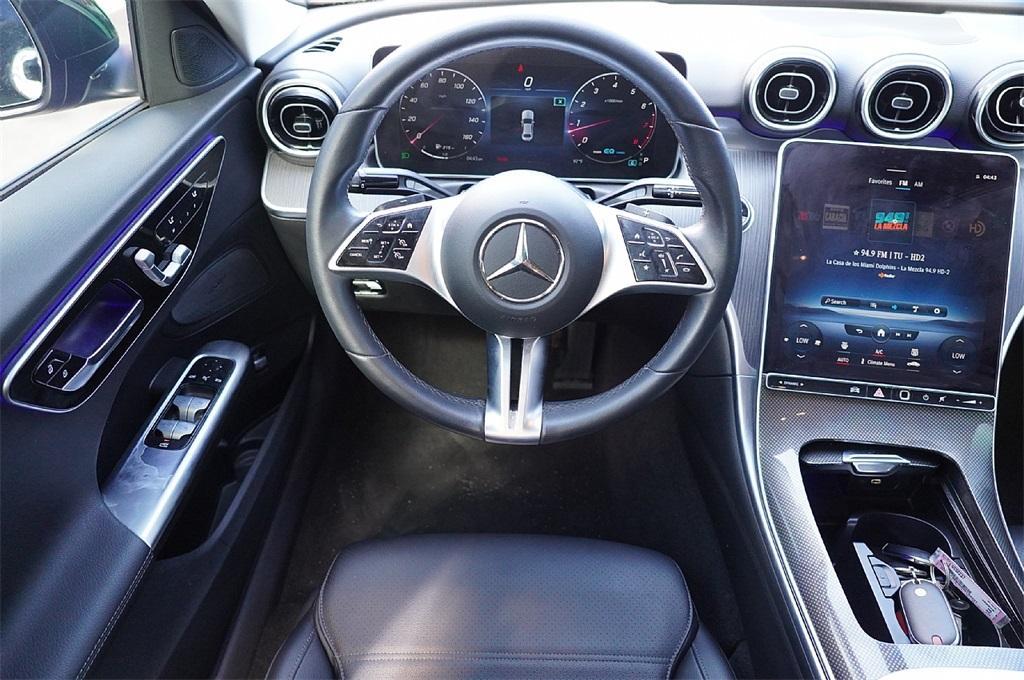 used 2022 Mercedes-Benz C-Class car, priced at $38,888