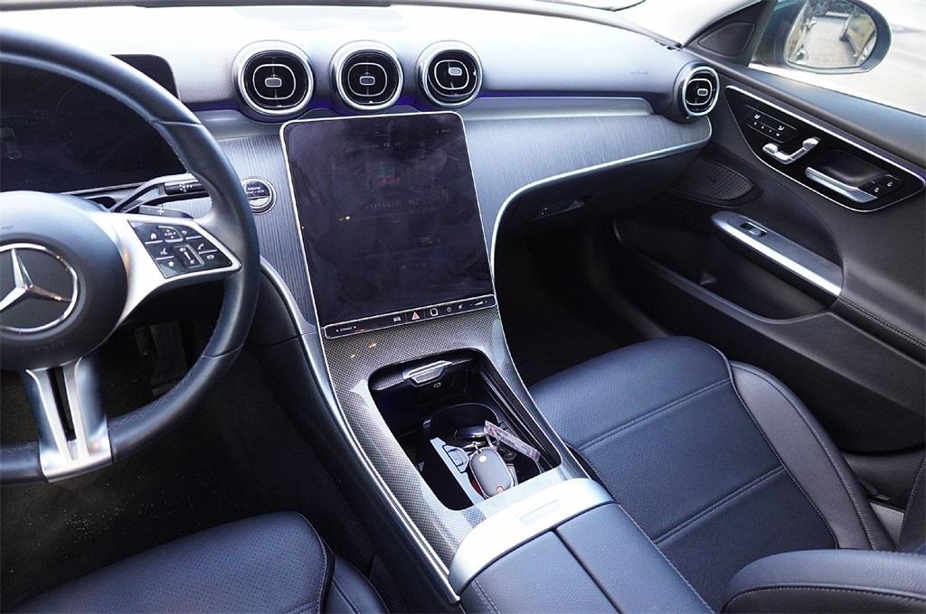 used 2022 Mercedes-Benz C-Class car, priced at $38,888