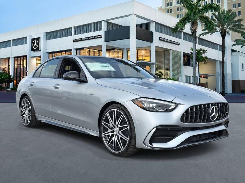 new 2024 Mercedes-Benz AMG C 43 car, priced at $65,280