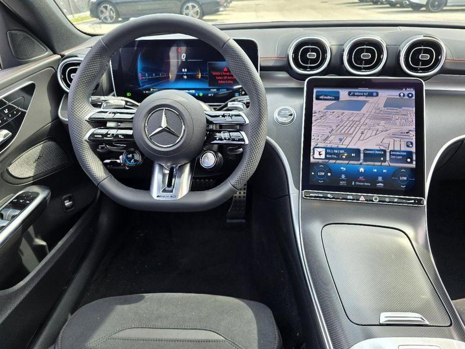 new 2024 Mercedes-Benz AMG C 43 car, priced at $66,700