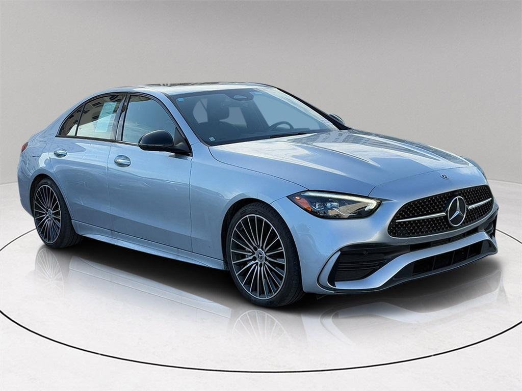 used 2022 Mercedes-Benz C-Class car, priced at $37,683