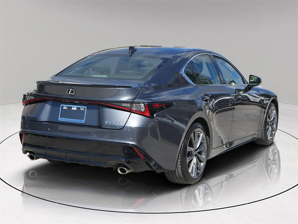 used 2022 Lexus IS 350 car, priced at $37,850