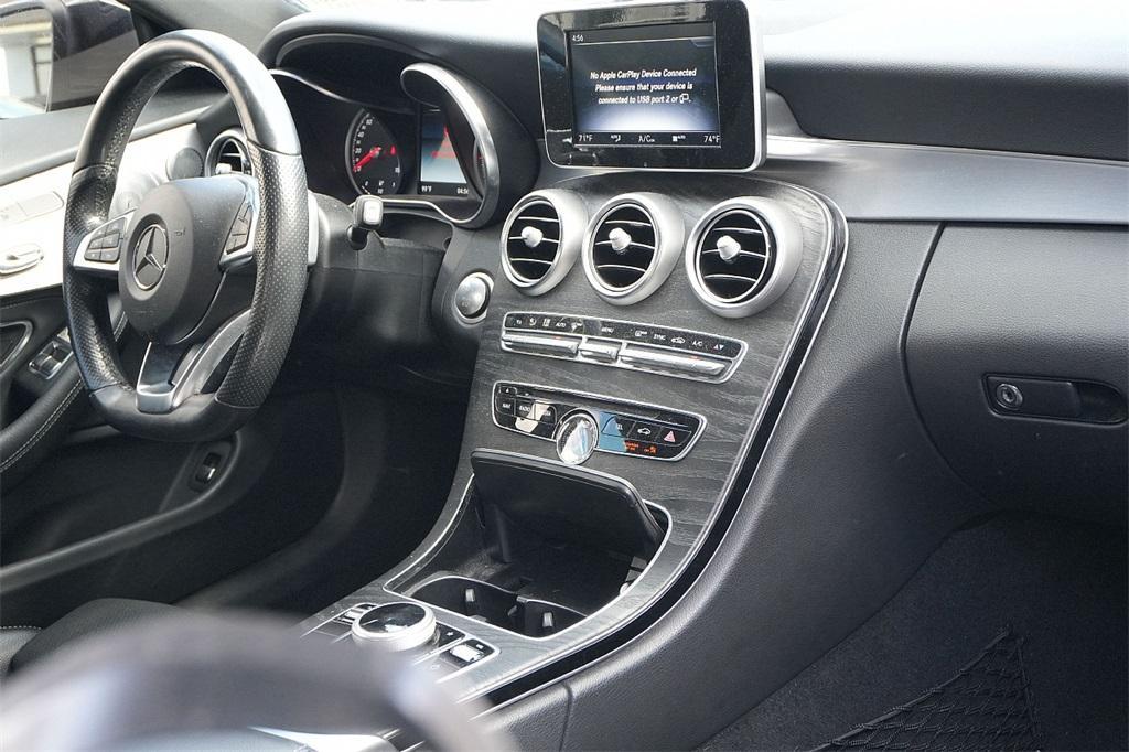 used 2018 Mercedes-Benz C-Class car, priced at $28,899