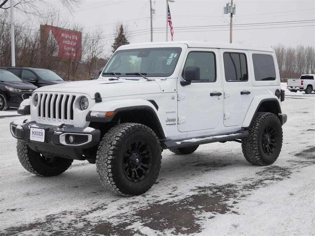 used 2022 Jeep Wrangler Unlimited car, priced at $36,679