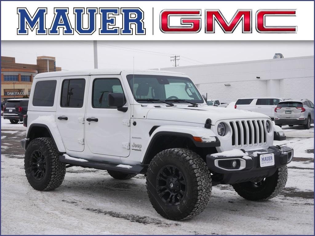 used 2022 Jeep Wrangler Unlimited car, priced at $36,679