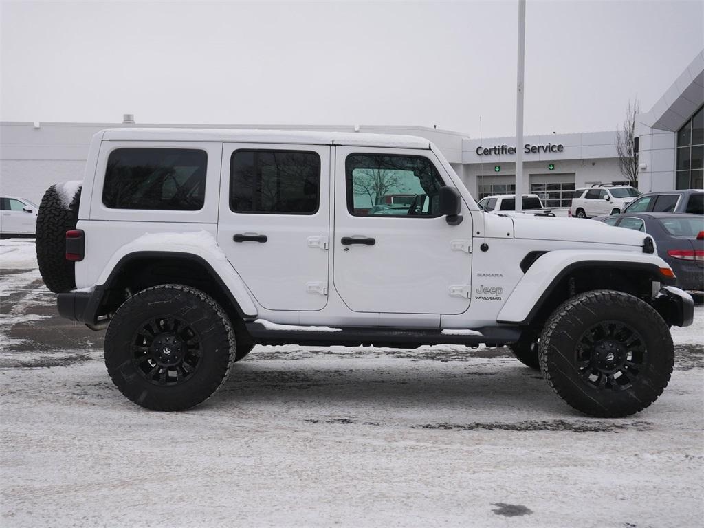 used 2022 Jeep Wrangler Unlimited car, priced at $36,679