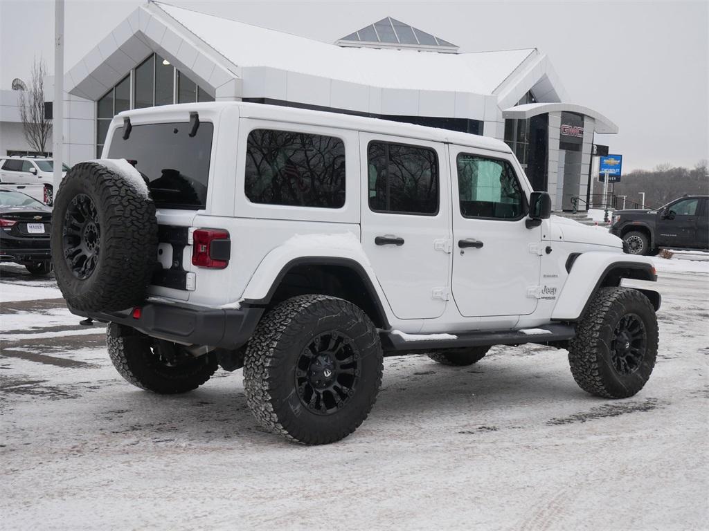 used 2022 Jeep Wrangler Unlimited car, priced at $36,679