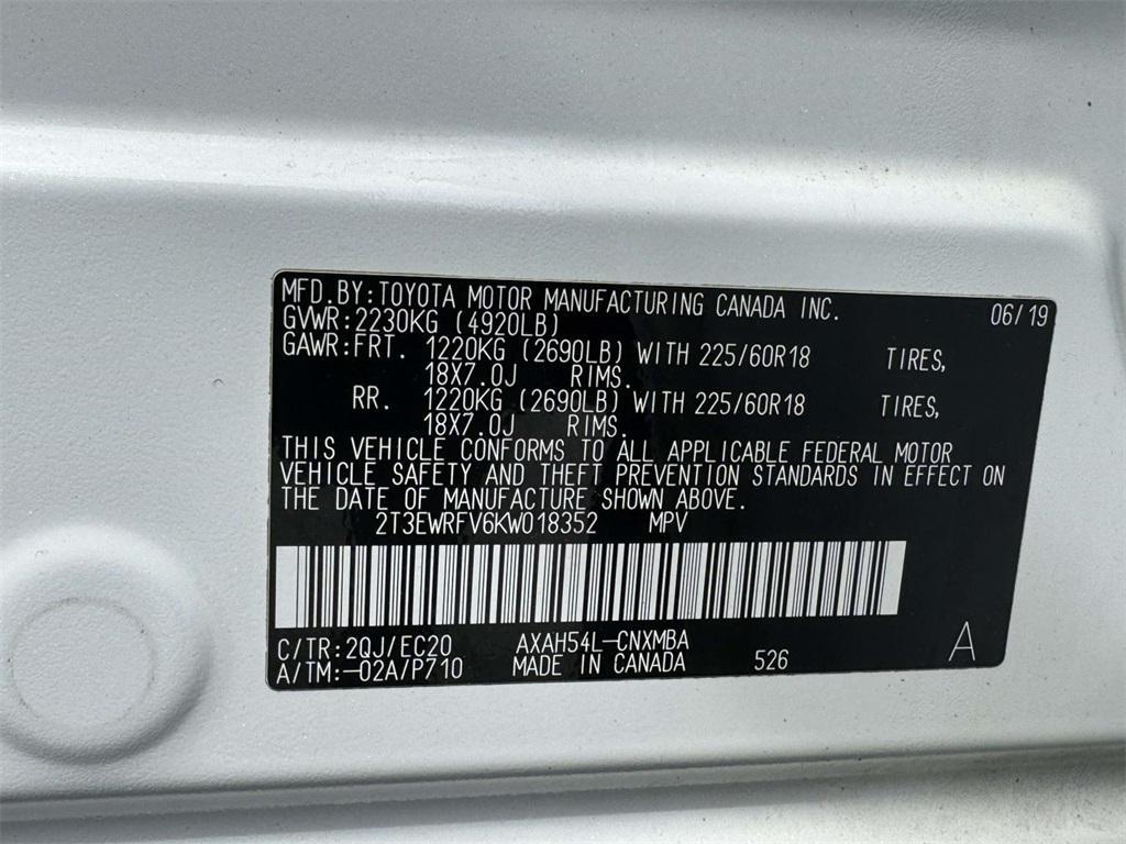 used 2019 Toyota RAV4 Hybrid car, priced at $26,295