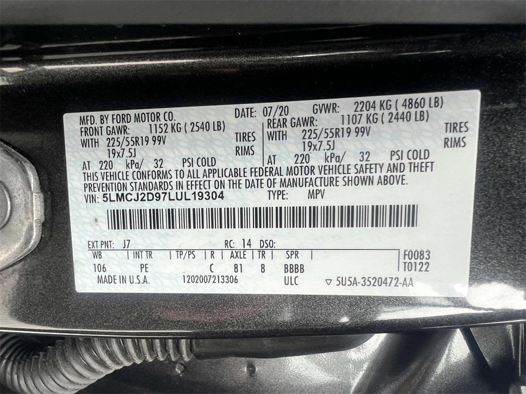 used 2020 Lincoln Corsair car, priced at $21,900