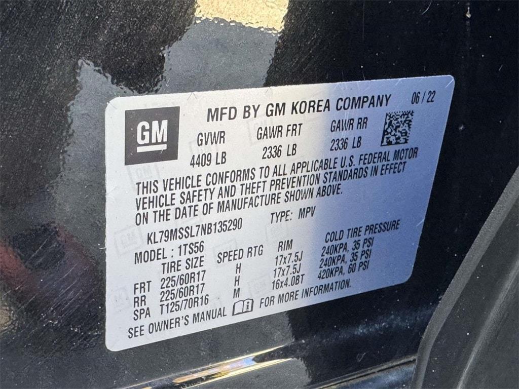 used 2022 Chevrolet TrailBlazer car, priced at $22,995