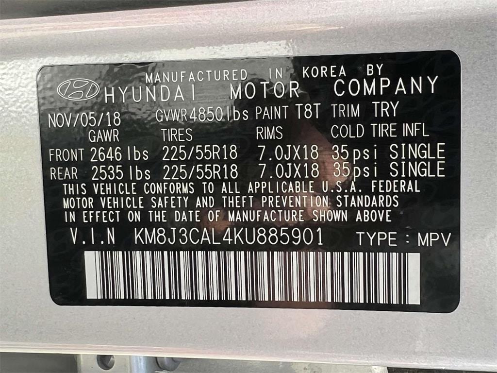 used 2019 Hyundai Tucson car, priced at $19,450