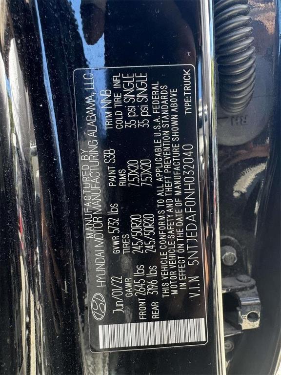 used 2022 Hyundai SANTA CRUZ car, priced at $28,850