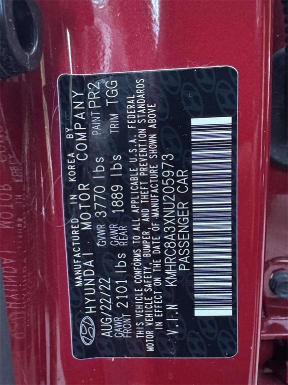 used 2022 Hyundai Venue car, priced at $17,900