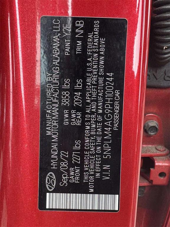 used 2023 Hyundai Elantra car, priced at $19,900