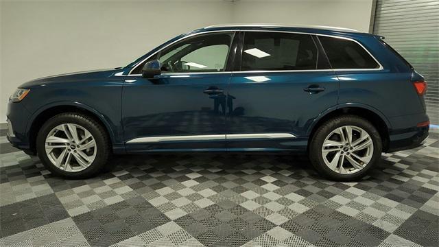 used 2021 Audi Q7 car, priced at $39,800