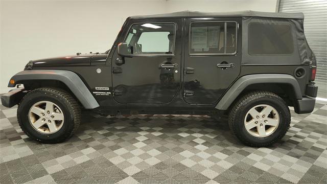 used 2016 Jeep Wrangler Unlimited car, priced at $16,800