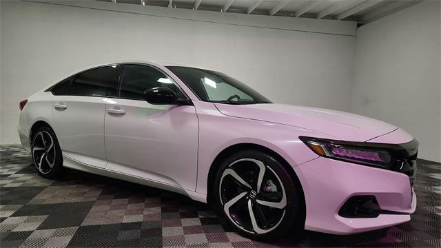 used 2021 Honda Accord car, priced at $16,888