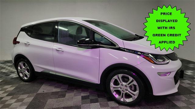 used 2021 Chevrolet Bolt EV car, priced at $13,888