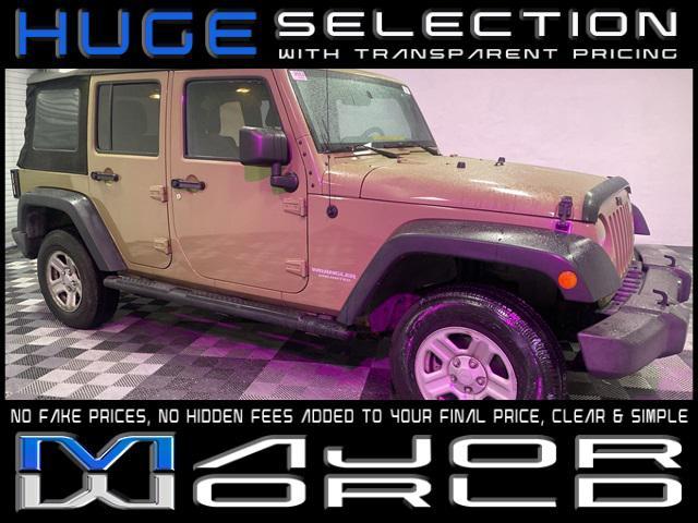 used 2013 Jeep Wrangler Unlimited car, priced at $18,888