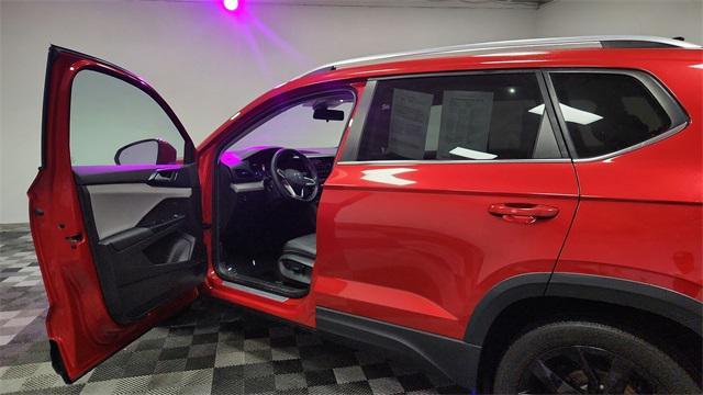 used 2022 Volkswagen Taos car, priced at $23,800