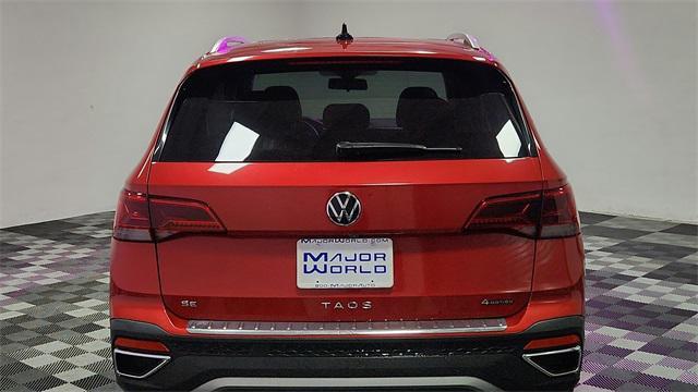 used 2022 Volkswagen Taos car, priced at $23,800