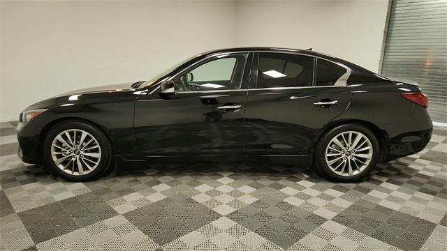 used 2022 INFINITI Q50 car, priced at $28,800