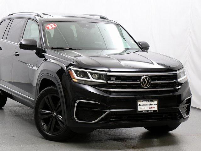 used 2022 Volkswagen Atlas car, priced at $29,875