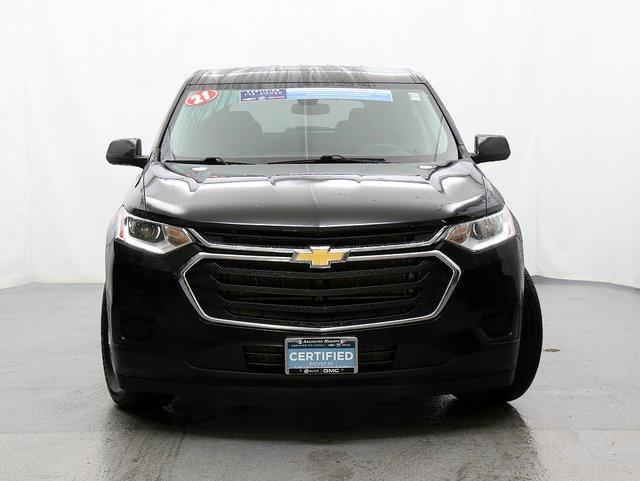 used 2021 Chevrolet Traverse car, priced at $22,975