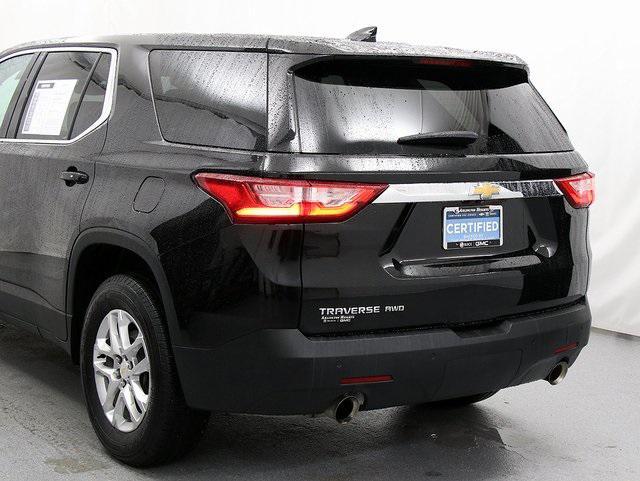 used 2021 Chevrolet Traverse car, priced at $22,975