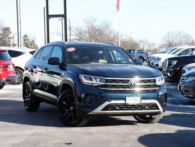 used 2022 Volkswagen Atlas Cross Sport car, priced at $26,775