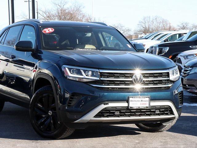 used 2022 Volkswagen Atlas Cross Sport car, priced at $26,775