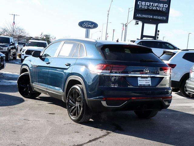 used 2022 Volkswagen Atlas Cross Sport car, priced at $26,775