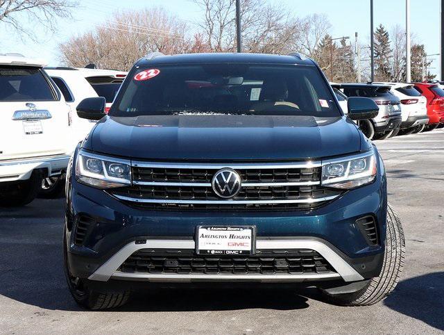 used 2022 Volkswagen Atlas Cross Sport car, priced at $26,775