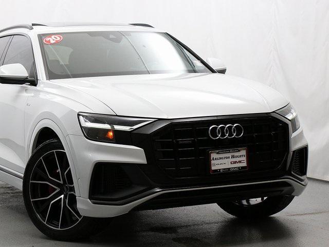 used 2020 Audi Q8 car, priced at $34,975