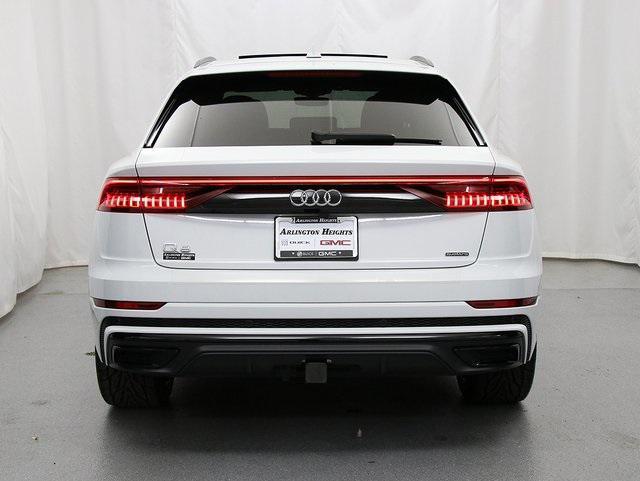 used 2020 Audi Q8 car, priced at $34,975