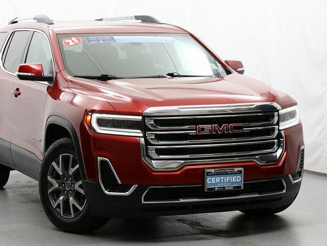 used 2021 GMC Acadia car, priced at $23,975