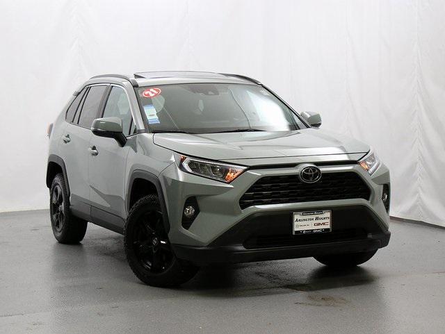 used 2021 Toyota RAV4 car, priced at $25,675