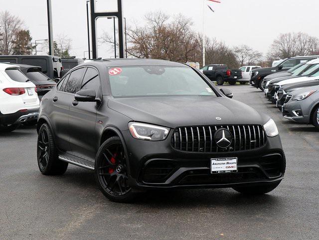 used 2021 Mercedes-Benz AMG GLC 63 car, priced at $57,975