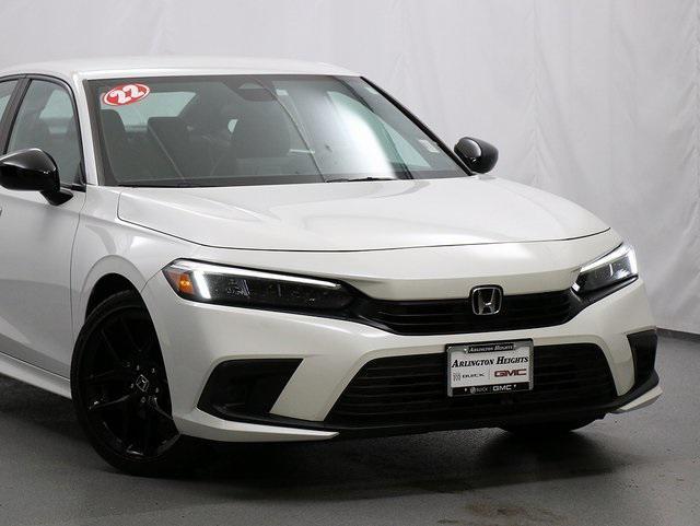 used 2022 Honda Civic car, priced at $23,675