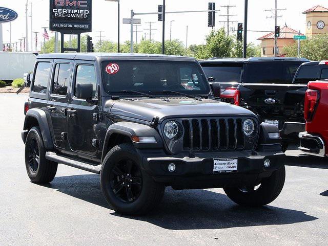 used 2020 Jeep Wrangler Unlimited car, priced at $29,975